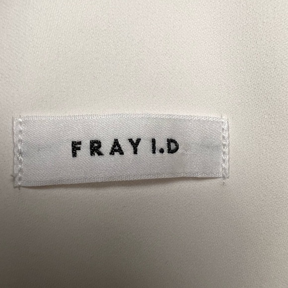 FRAY I.D | Evening Dress White/Ivory Sz 2 - Picture 7 of 9